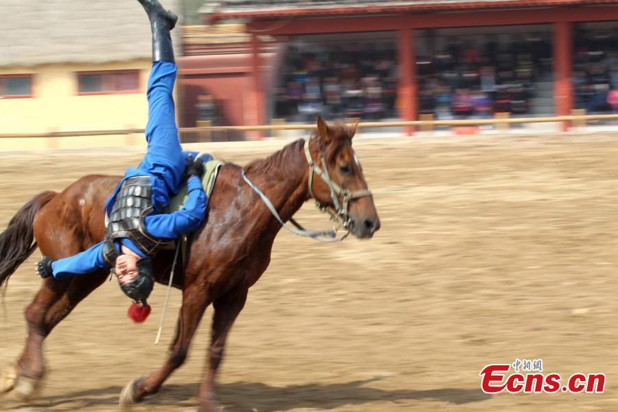 Theme park reenacts Yue Fei's classic win