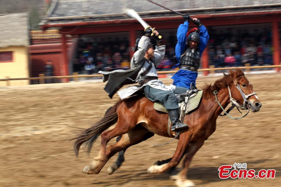 Theme park reenacts Yue Fei's classic win