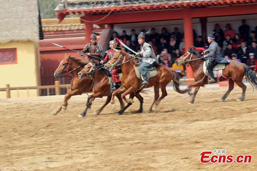 Theme park reenacts Yue Fei's classic win