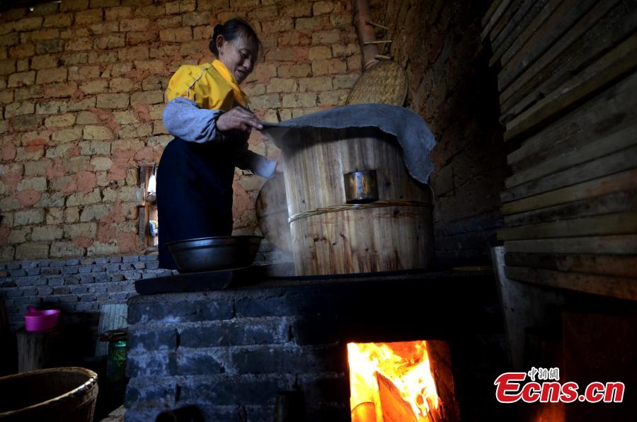 Century-old mill yields camellia oil the old-fashioned way