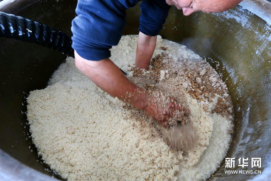 Baipu yellow rice wine flows in Nantong