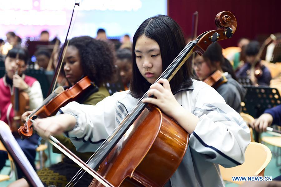 Chinese and American students attend musical exchange program