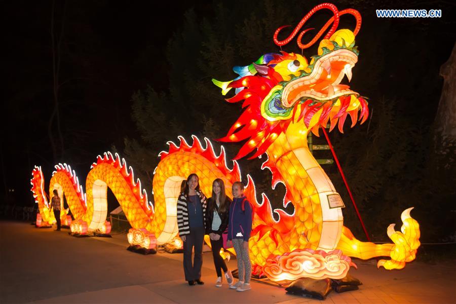 Budapest zoo hosts Chinese lantern festival