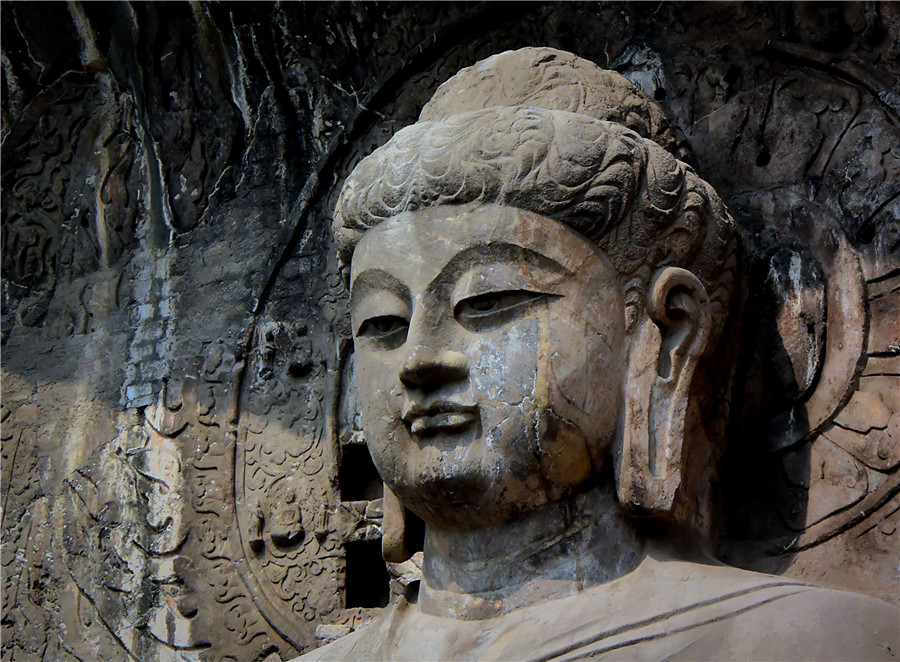 Buddha statues at grottoes across China