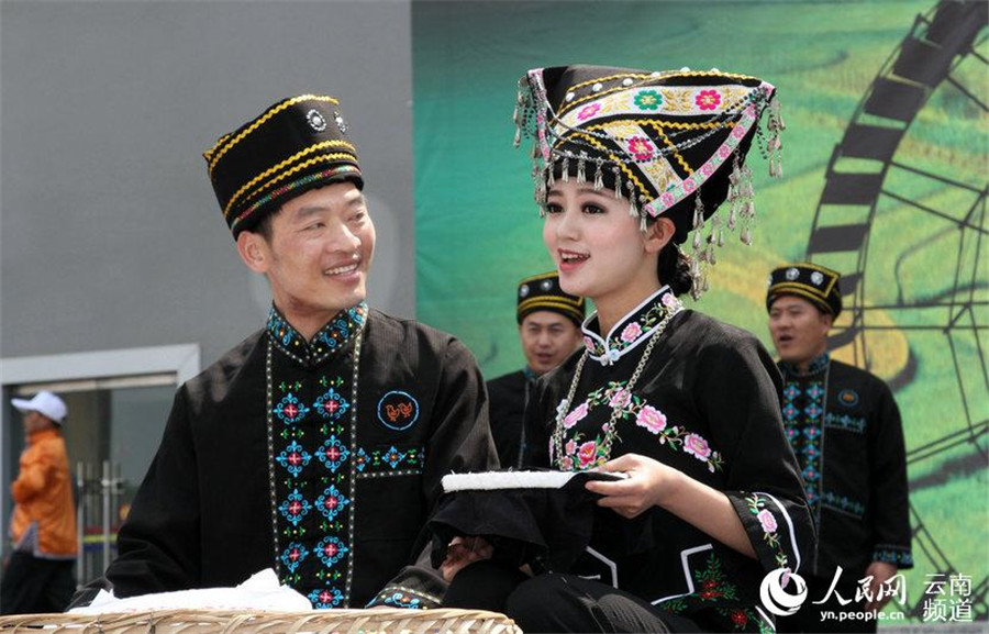 Zhuang people celebrate Longduan Festival
