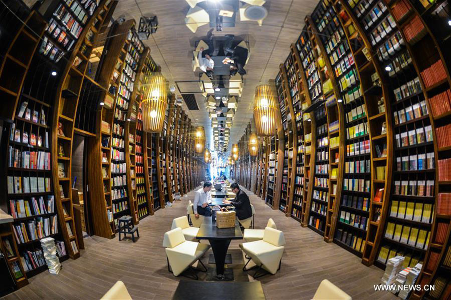 'Most beautiful bookstore' meets public in East China