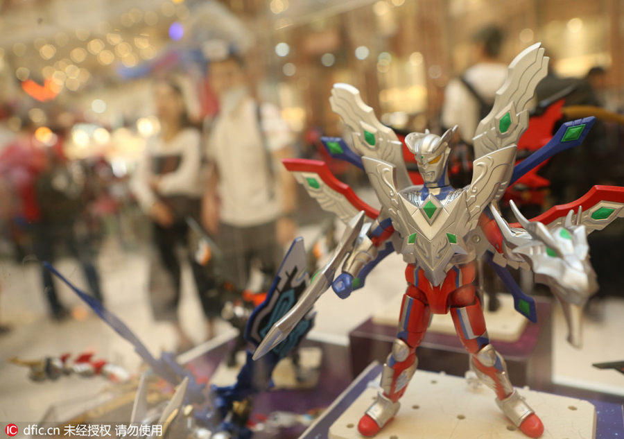 50th anniversary exhibit of <EM>Ultraman</EM> series debuts in Shanghai