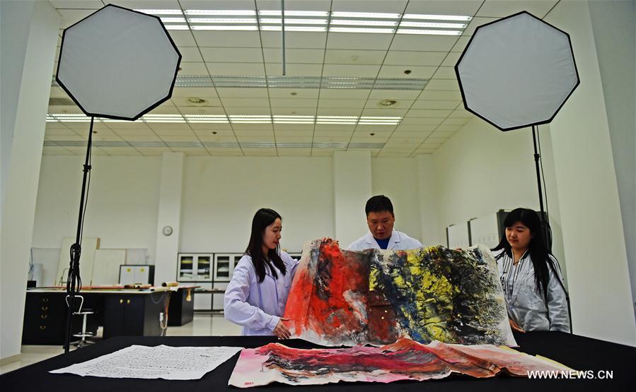 A look of cultural relic repair team at Liaoning Provincial Museum