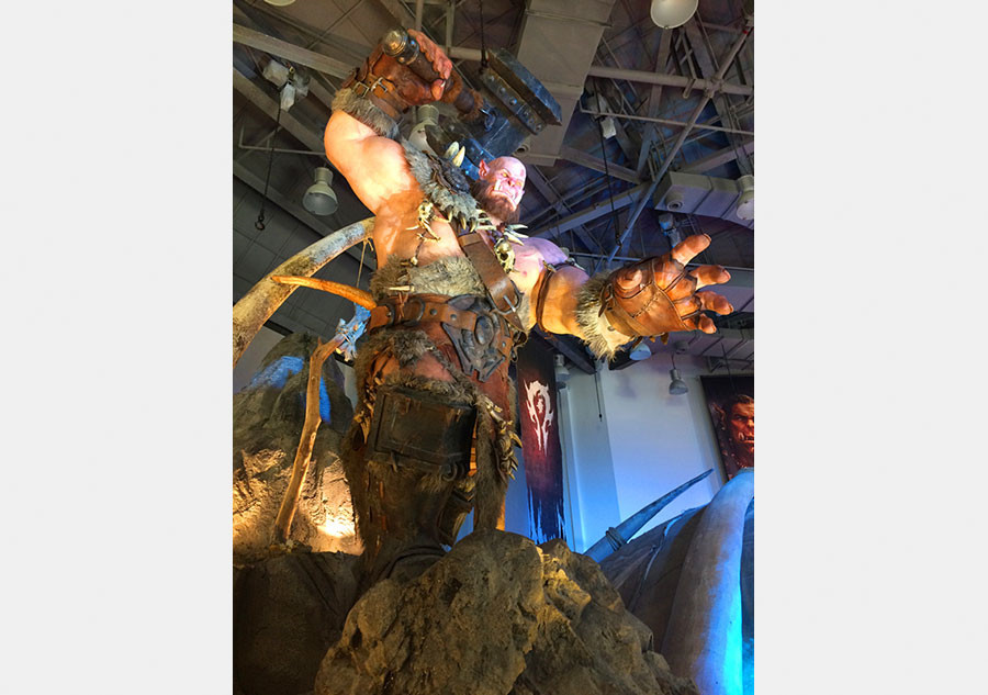 'Warcraft' themed exhibition in Beijing