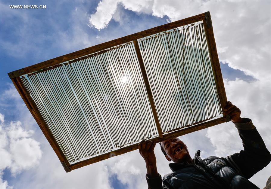 Traditional incense production in Nyemo county, China's Tibet