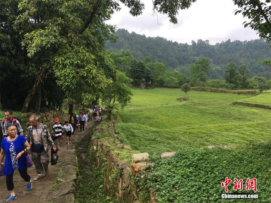 World heritage site opens to public in C China