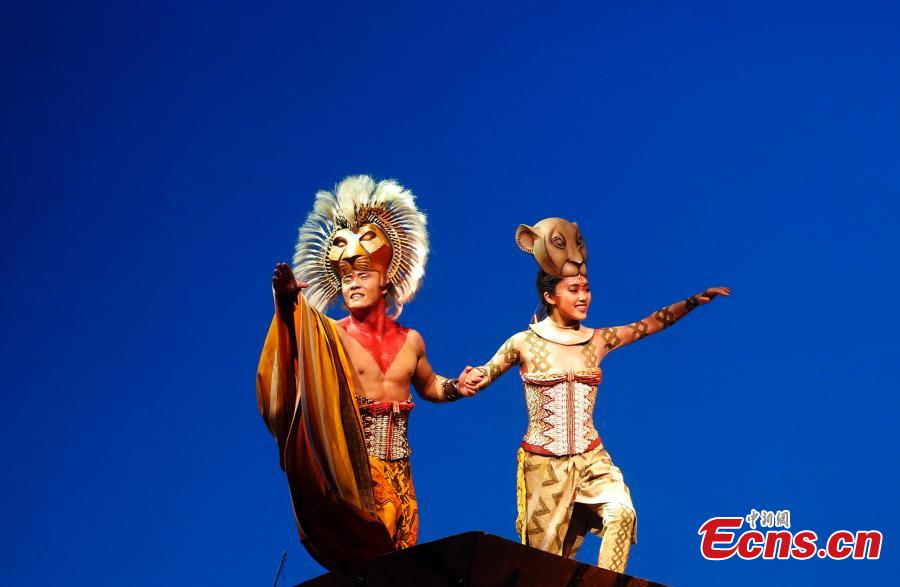 Chinese version of Lion King debuts at Shanghai Disney