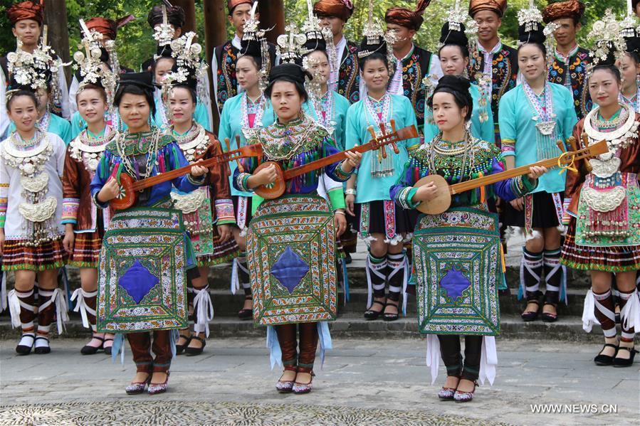 Grand Song of Dong performed in Guizhou