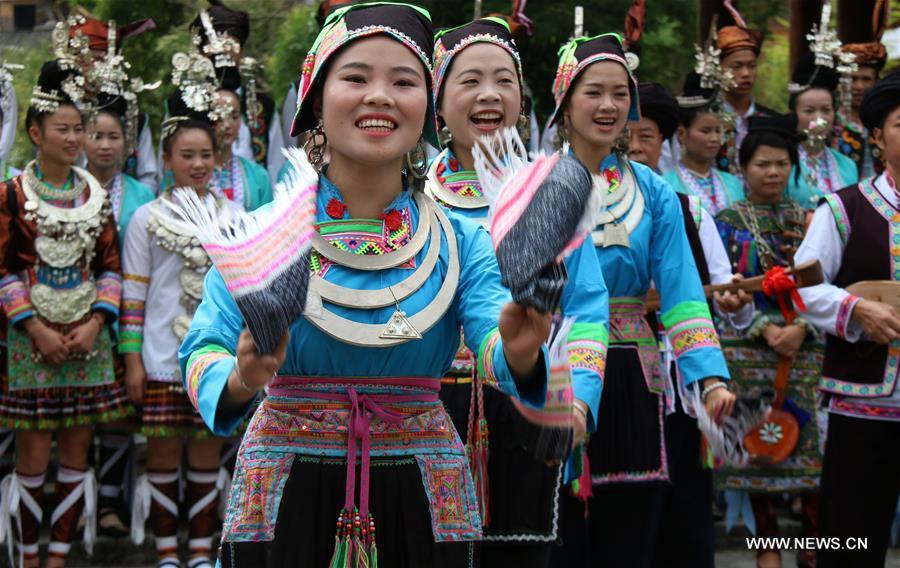 Grand Song of Dong performed in Guizhou