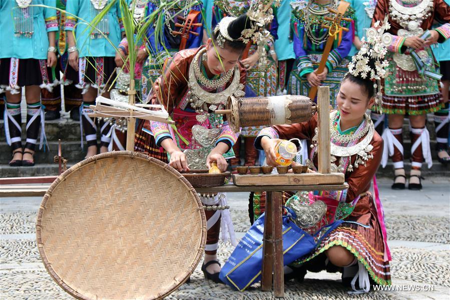 Grand Song of Dong performed in Guizhou