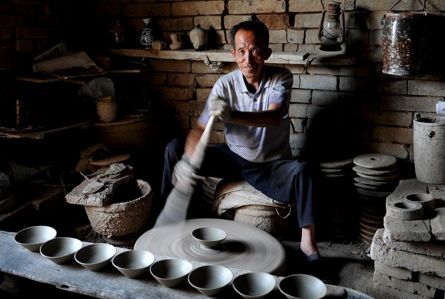 Ceramic products made in NW China for over a thousand years