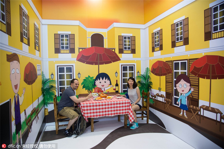 Chibi Maruko-chan 25th anniversary exhibition in Macao