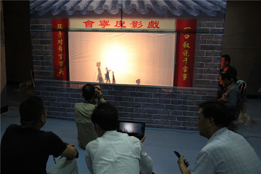 Nine-day shadow puppetry feast in Gansu