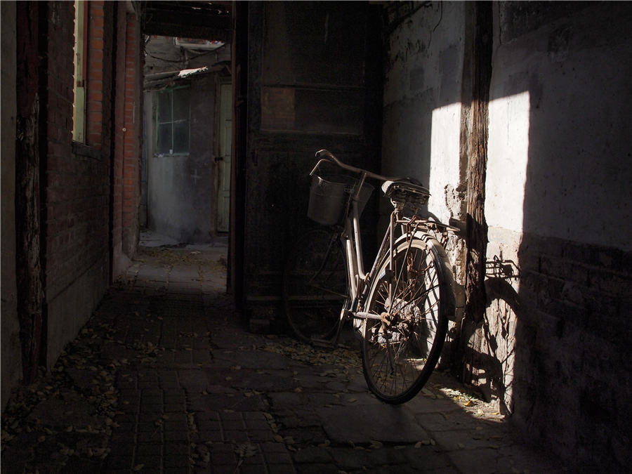 In pics: Bikes in Beijing hutongs