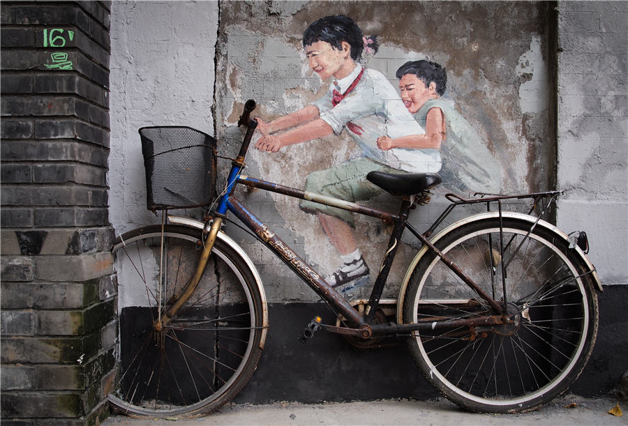 In pics: Bikes in Beijing hutongs