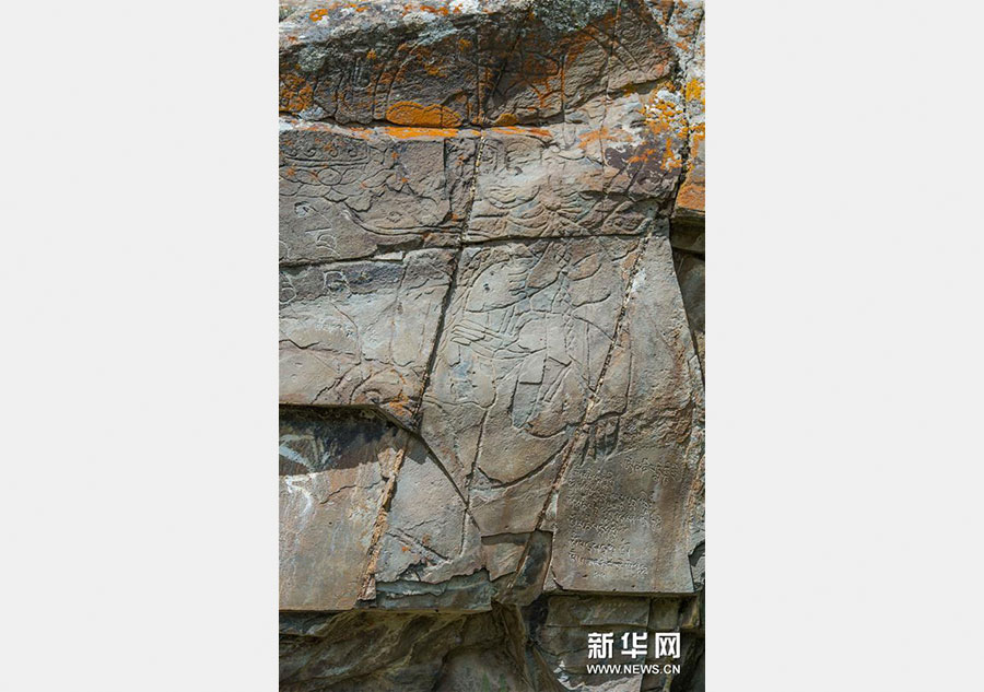 Ancient Tubo stone inscriptions in SW China