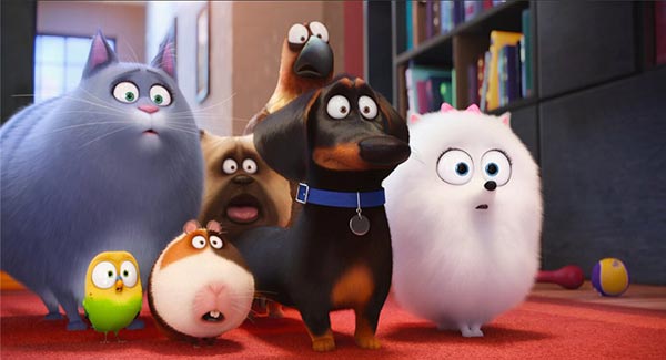 'The Secret Life of Pets' takes lead in box office race