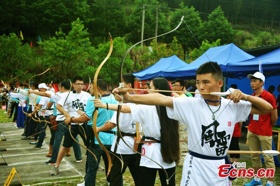 Cross-Straits archery contest held in E China