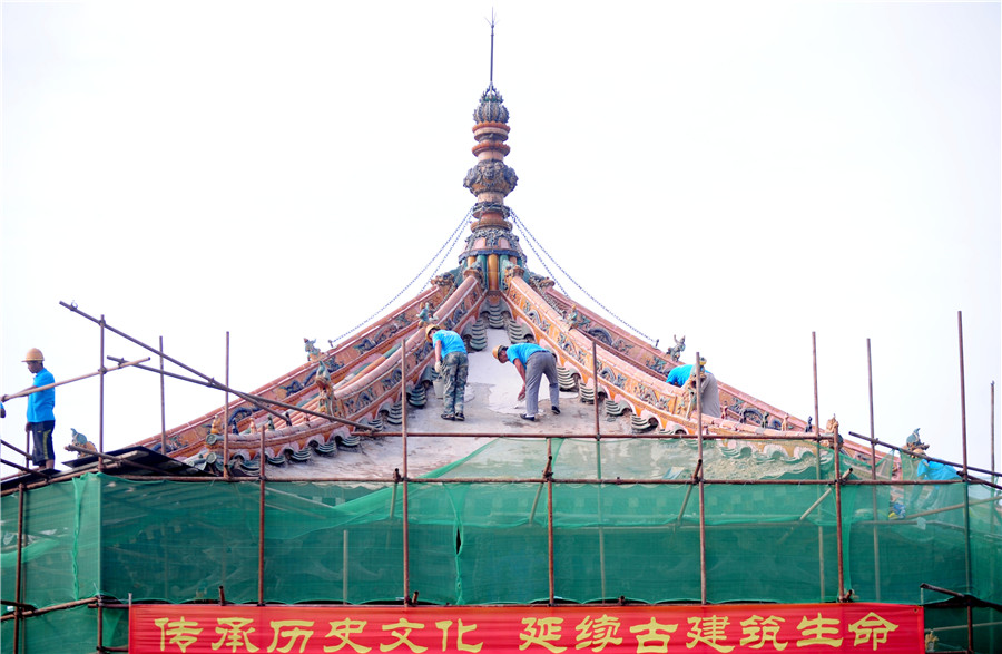 Shenyang Imperial Palace gets a facelift