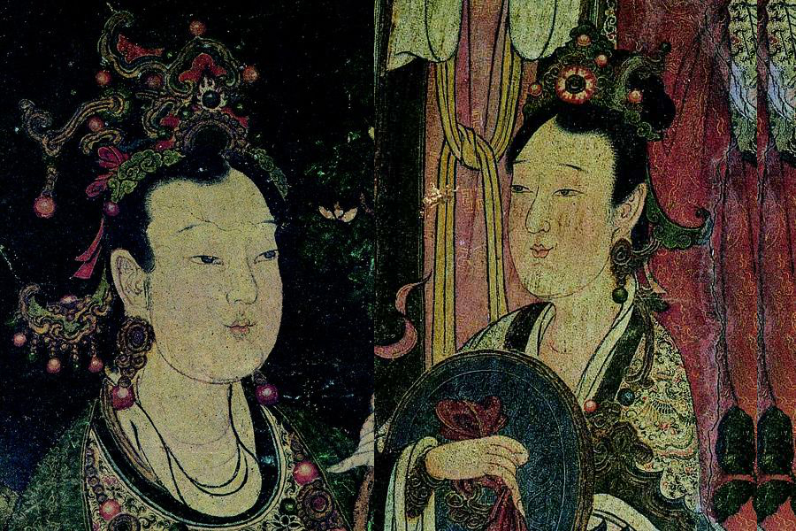 Frescos from Ming Dynasty glimmer in 500 year-old Fahai Temple