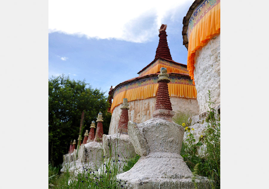 Magnificent Summer Monastery in SW China's Tibet