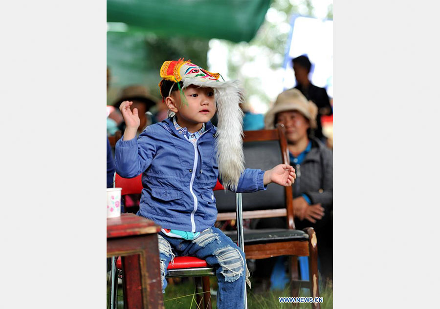 Cultural festival of Tibetan Opera held in Lhasa