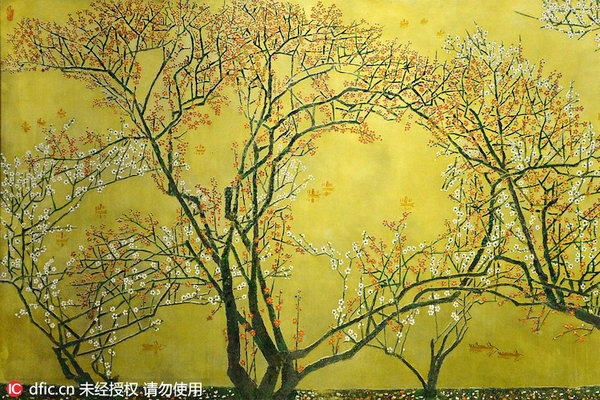 Exhibition of Chinese modern lacquer paintings opens in Taiyuan