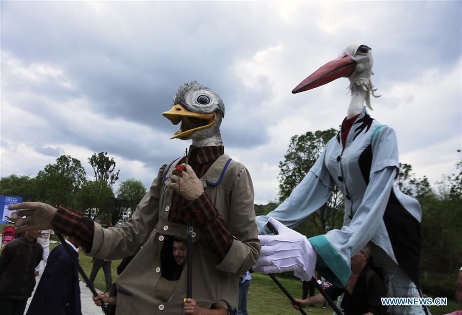 Mask festival kicks off in SW China's Guizhou