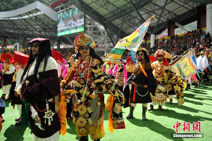 Kangba Arts Festival opens in SW China's Sichuan