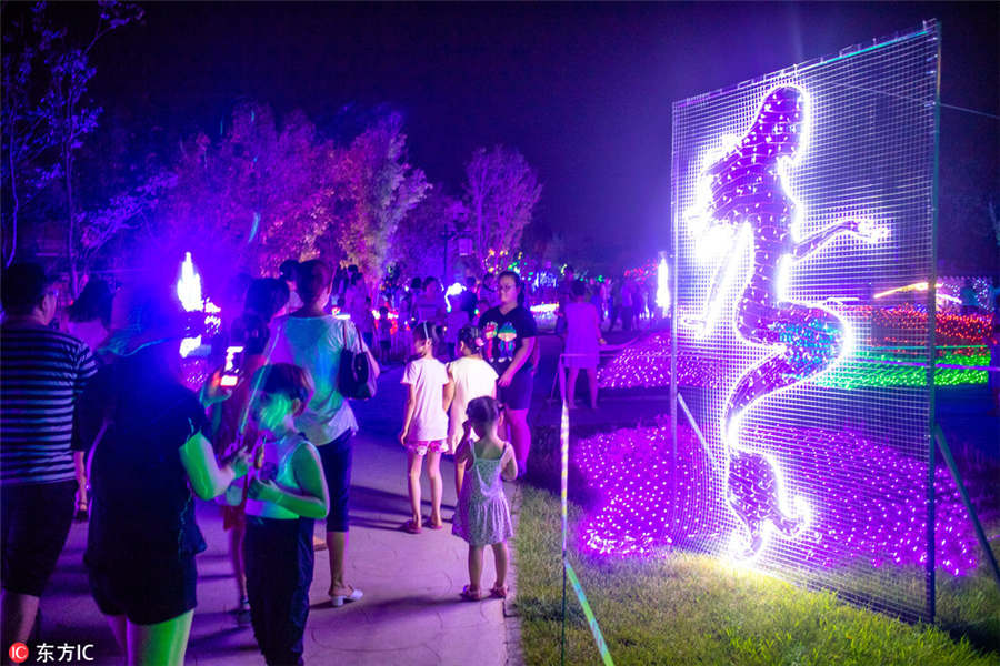 Dreamlike Light Festival illuminates Yanbian