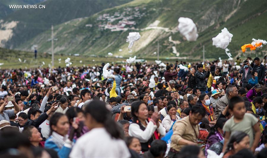 Kagyu school of Tibetan Buddhism holds dharma assembly in Lhasa