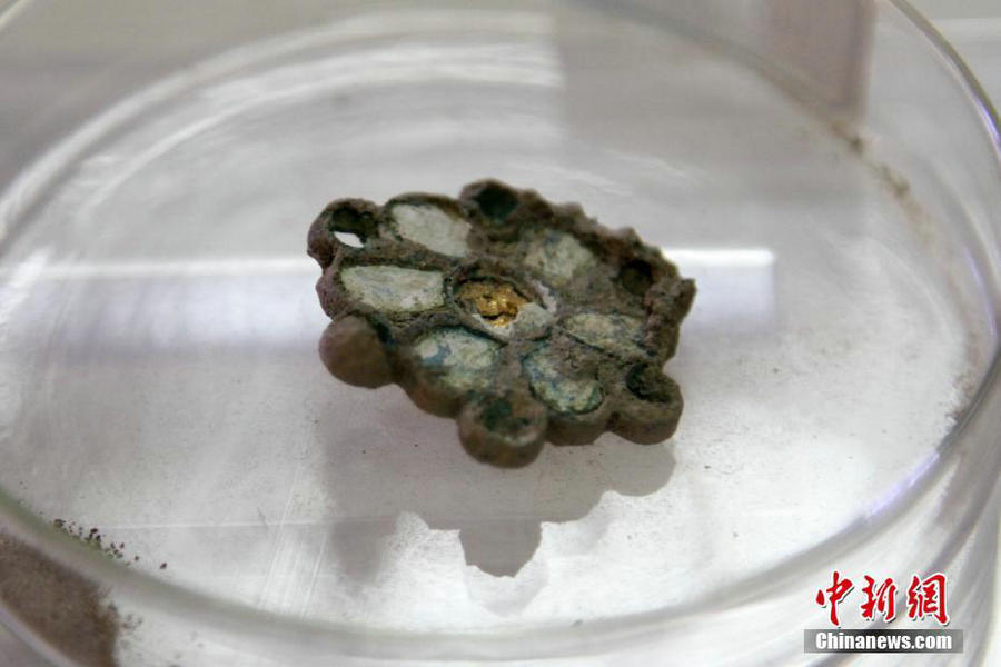 Crown of Empress Xiao of Sui Dynasty revealed