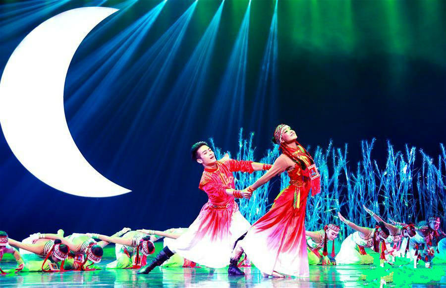 Dance drama features Yugur people from Gansu