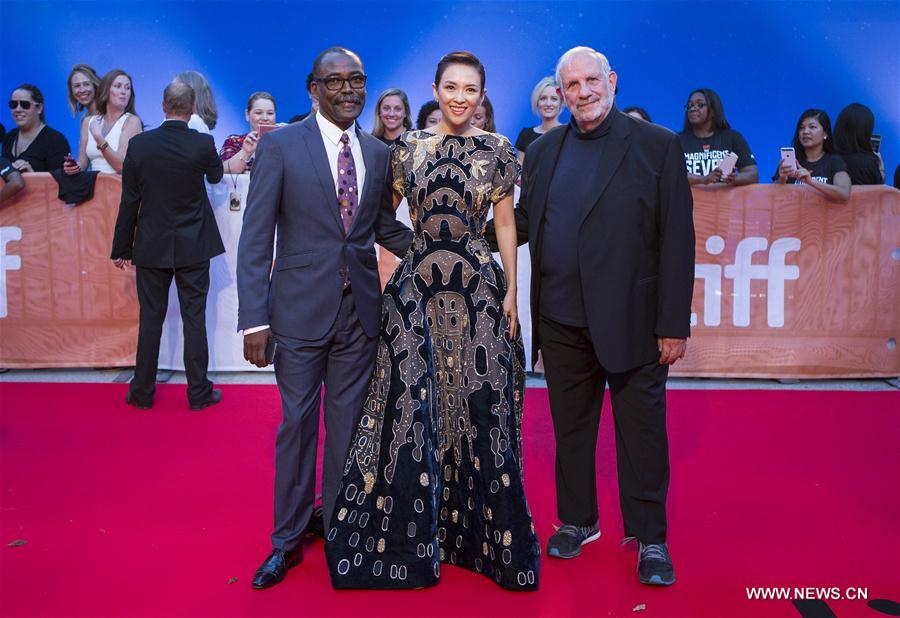 Zhang Ziyi attends Toronto Int'l Film Festival