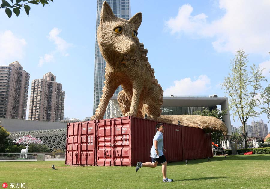 'Urban innovation': International sculpture exhibition kicks off in Shanghai