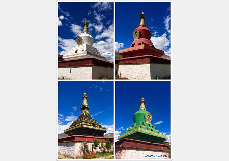 Sanyai Monastery in Zhanang county, Tibet