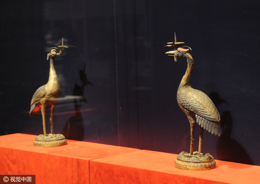 Beijing museum displays Qing Dynasty relics from Forbidden City