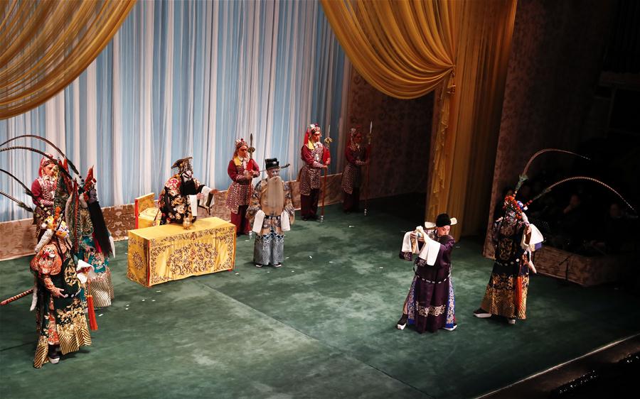 Peking opera 'The General and the Prime Minister' staged in London