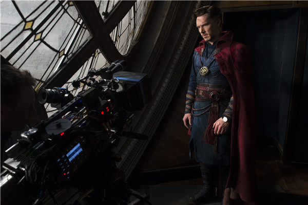 Cumberbatch magic boosts superhero movie in China