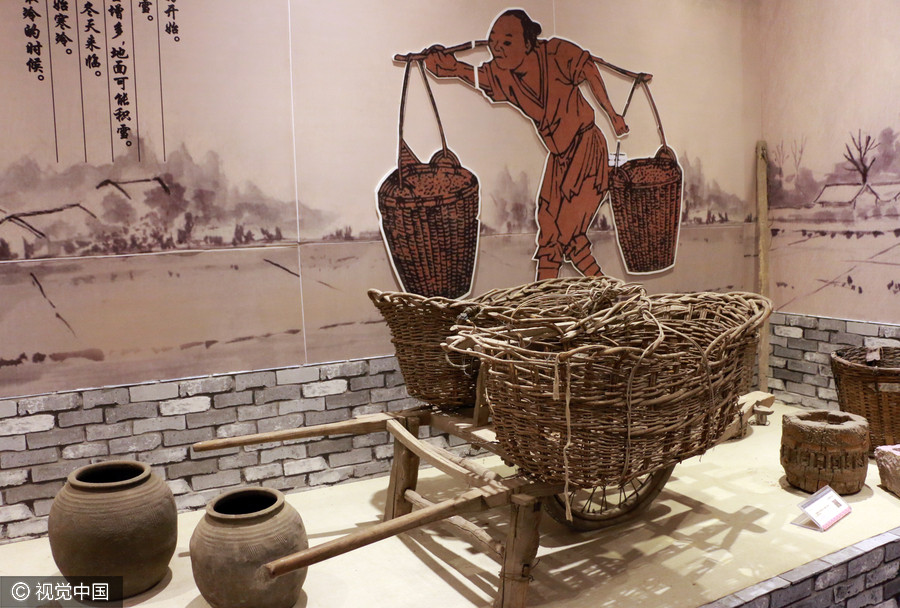 Folklore museum shows village life in the 1960s in E China