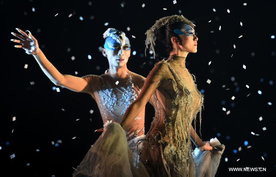 Yang Liping performs dance drama 'Peacock of Winter' in Kunming