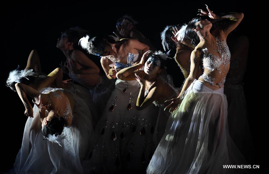 Yang Liping performs dance drama 'Peacock of Winter' in Kunming