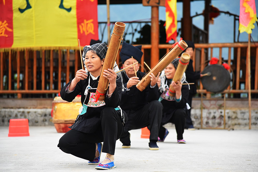 Maguai culture in Tian’e, South China’s Guangxi