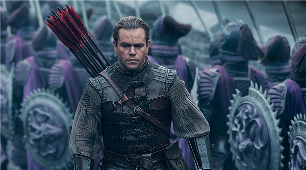 China-Us epic 'The Great Wall' set to debut