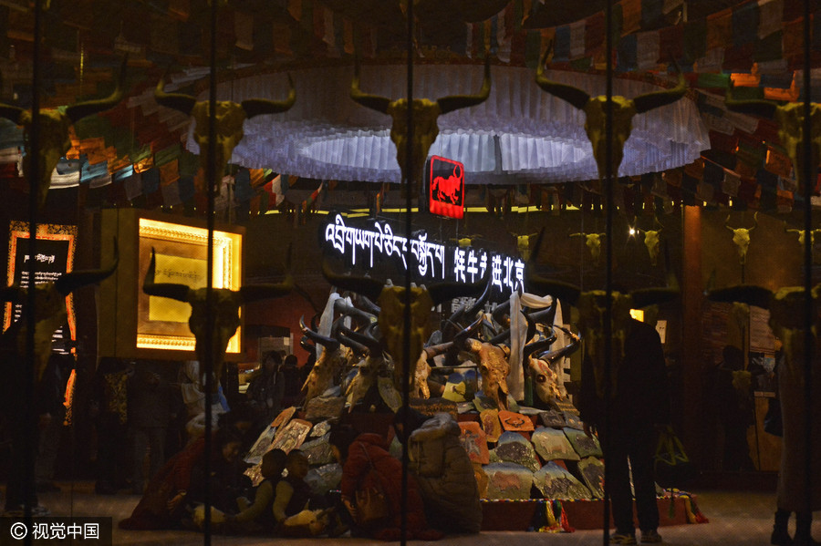 Qinghai-Tibetan Plateau yak culture on display in Beijing